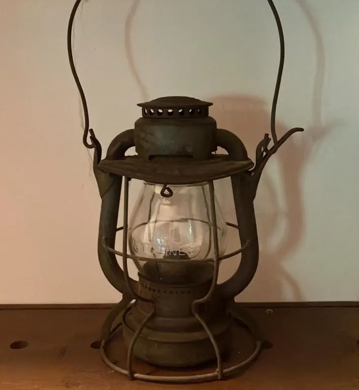 Vintage Cyclone Tubular Lantern