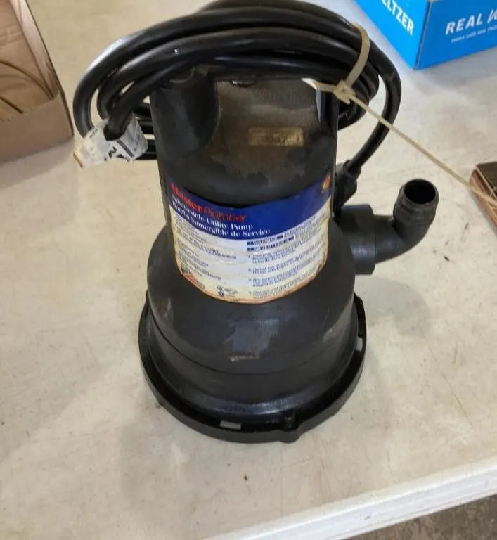 Master Plumber Submersible Utility Pump
