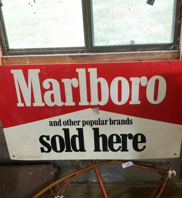 Marlboro Advertising Sign