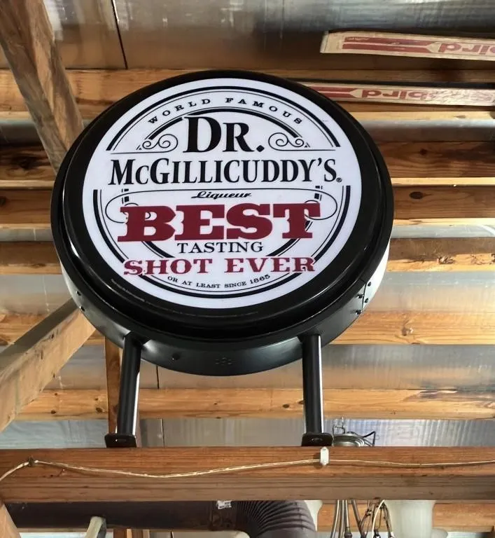 Dr. McGillicuddy's Round Wall-Mounted Sign