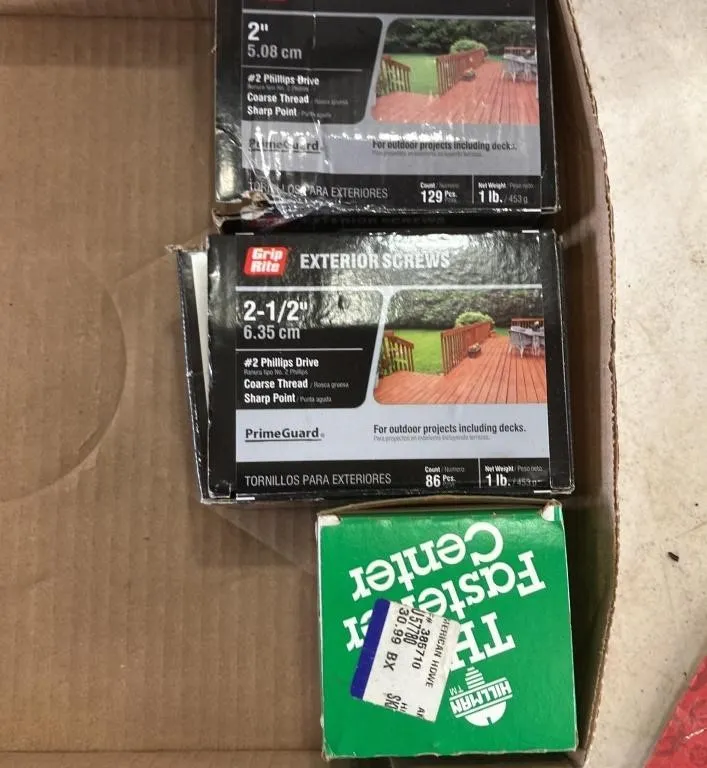 Hardware and Connector Assortment Lot