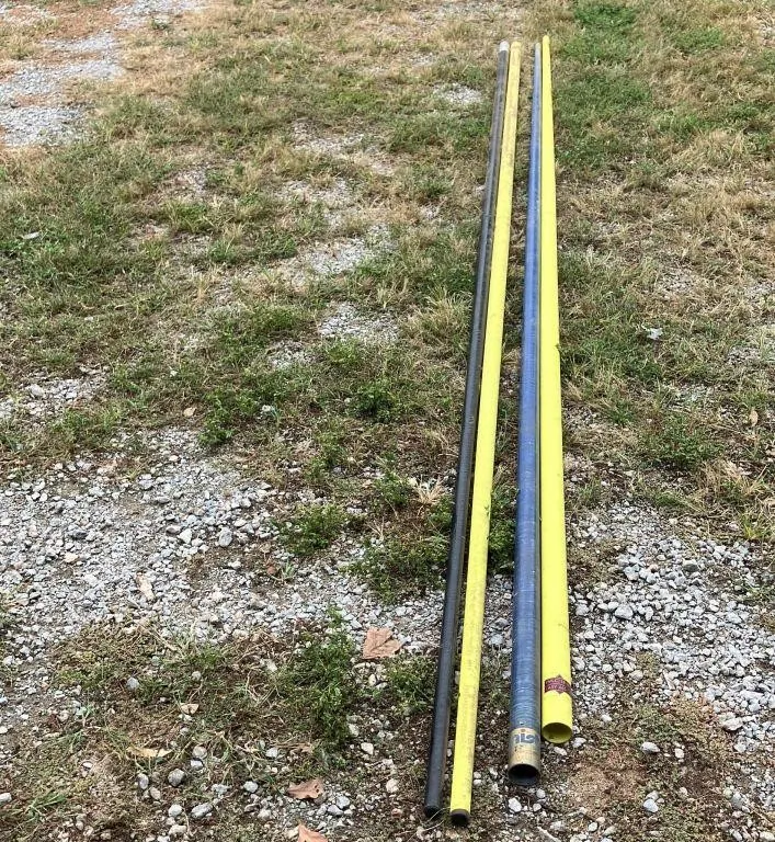 Set of Four Windsurfing Masts