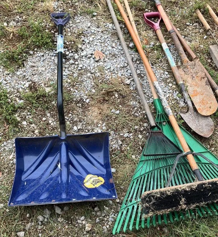 Assorted Garden and Hearth Tool Collection