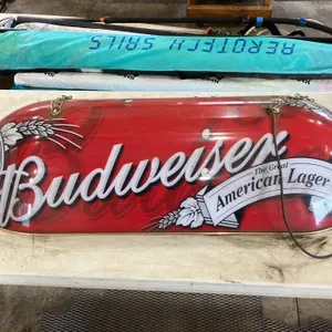 Budweiser Lighted Bar Sign
