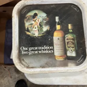 Dewar's Scotch Whisky Metal Serving Tray