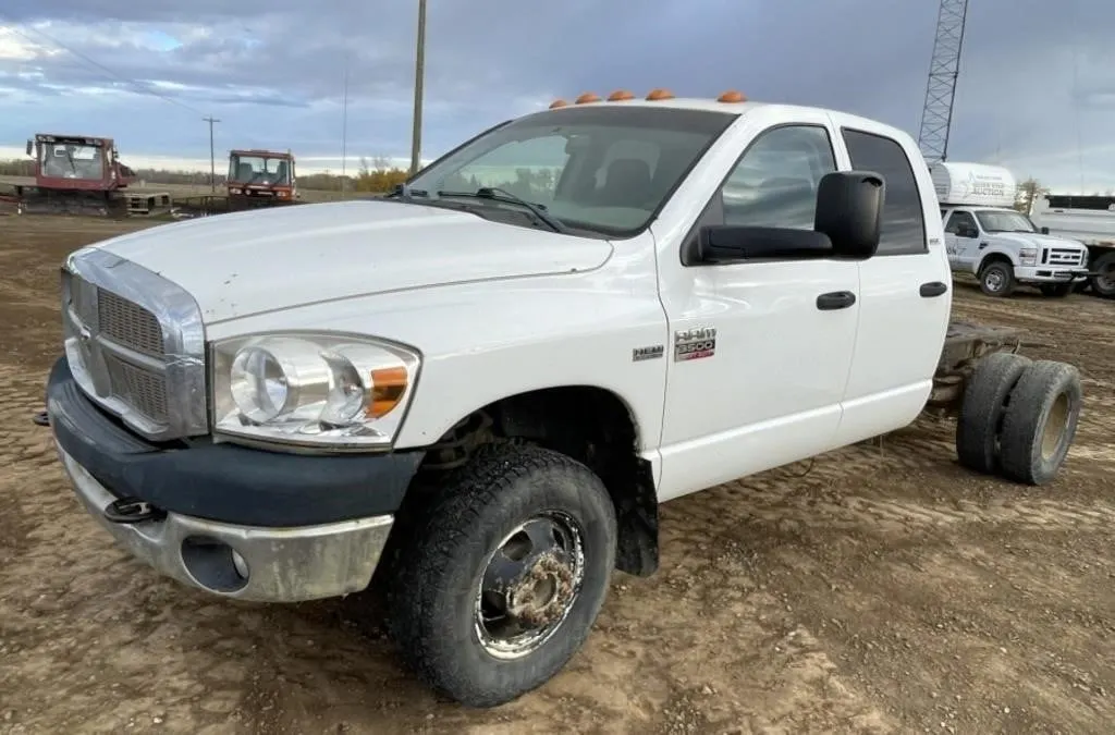 2009 DODGE 3500 CREWCAB PICKUP