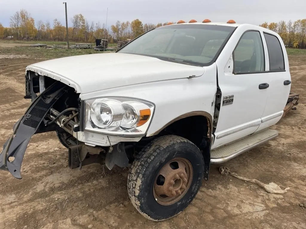 2007 DODGE 3500 CRECAB PICKUP