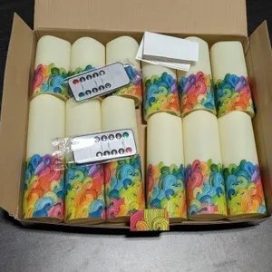 Lot of 10 - Flameless Candles Led Candle Exquisite