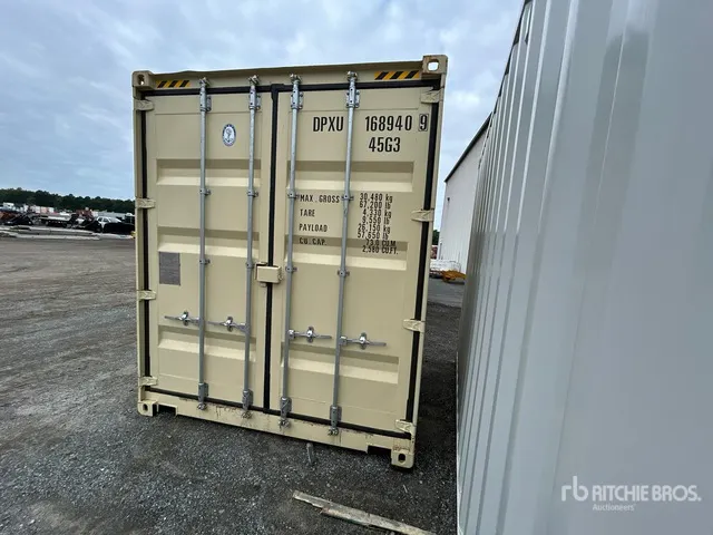 2026 40 ft High Cube Multi-Door Storage Container