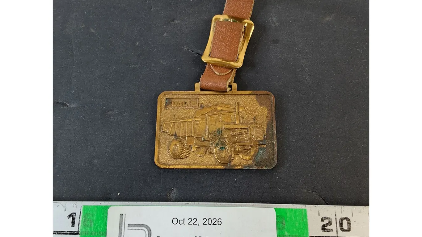 Euclid Earth Moving Equipment Pocket Watch Fob