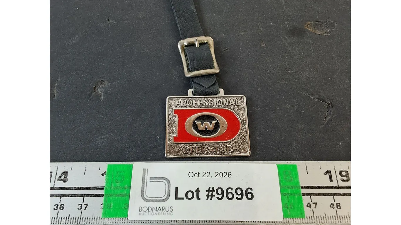 Dow&Company Metal Pocket Watch Key Fob