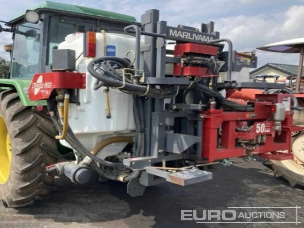 Maruyamam 50 Series Side Boom Sprayer to suit 3 Point Linkage