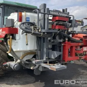 Maruyamam 50 Series Side Boom Sprayer to suit 3 Point Linkage 