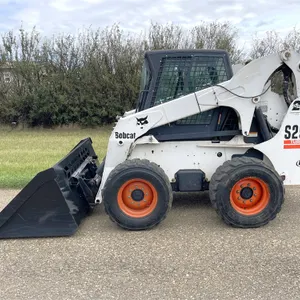 BOBCAT S250 Skid Steer w/ 7' Bucket, 1,782 Hours, Shedded, Excellent Condition