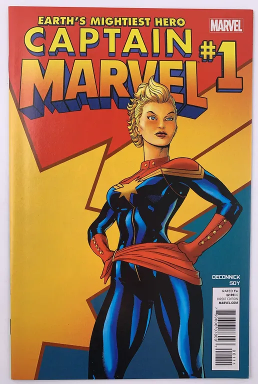 Captain Marvel #1 Marvel 2012