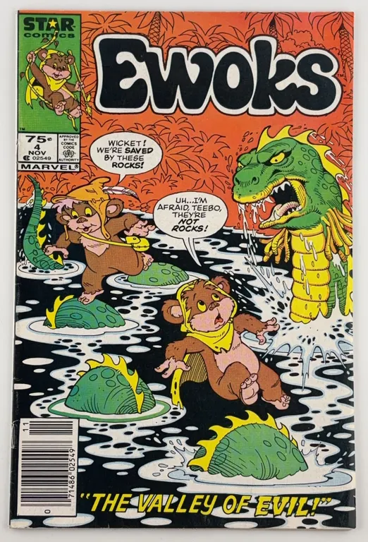 Ewoks #4 Newsstand Star Comics 1985