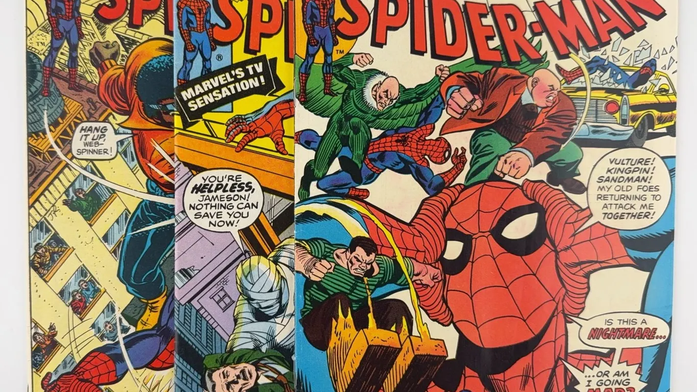Amazing Spider-Man #123, 189, 150 Marvel 1973-1975
