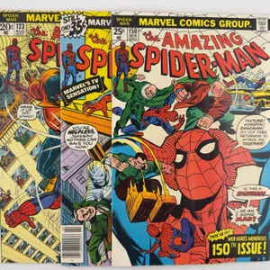 Amazing Spider-Man #123, 129, 150 Marvel 1973-1975
