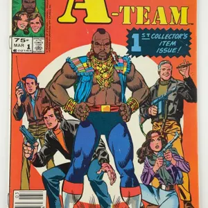 A-Team #1 Newsstand Marvel 1984