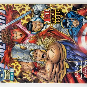 Avengers #1 Newsstand Marvel 1996