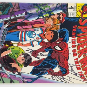 Amazing Spider-Man Skating on Thin Ice #1 Marvel 1990