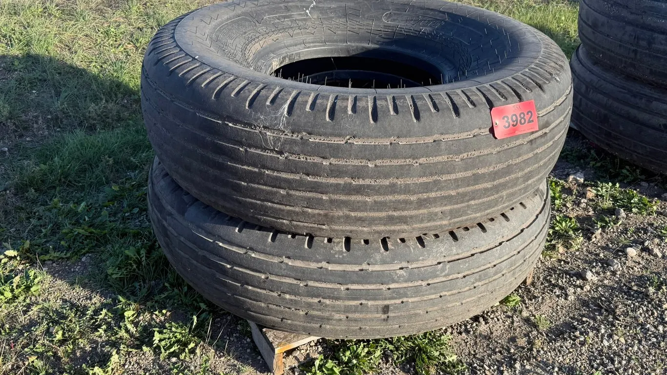 (2) Used 18.00-25DT Tires
