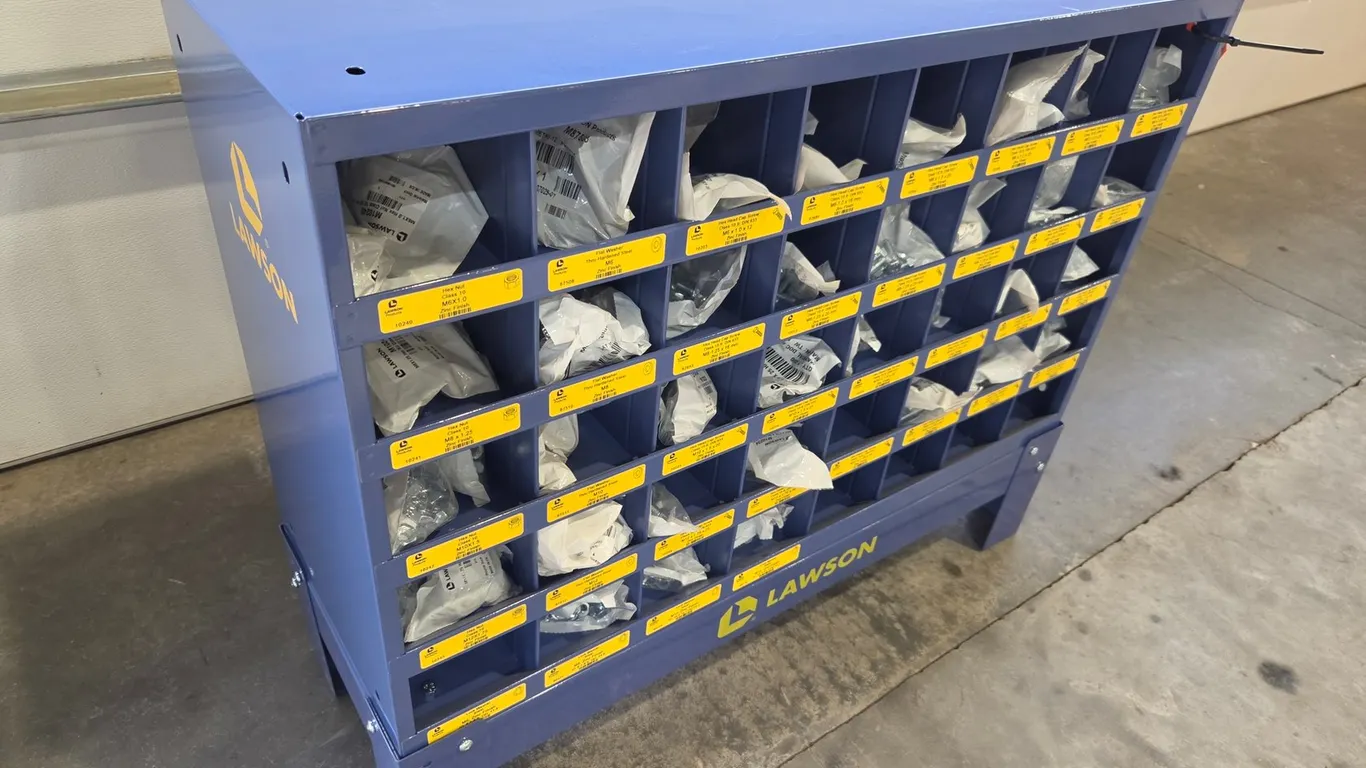 Unused Lawson Metric Bolt Bin (1406) Pcs Grade 10.9
