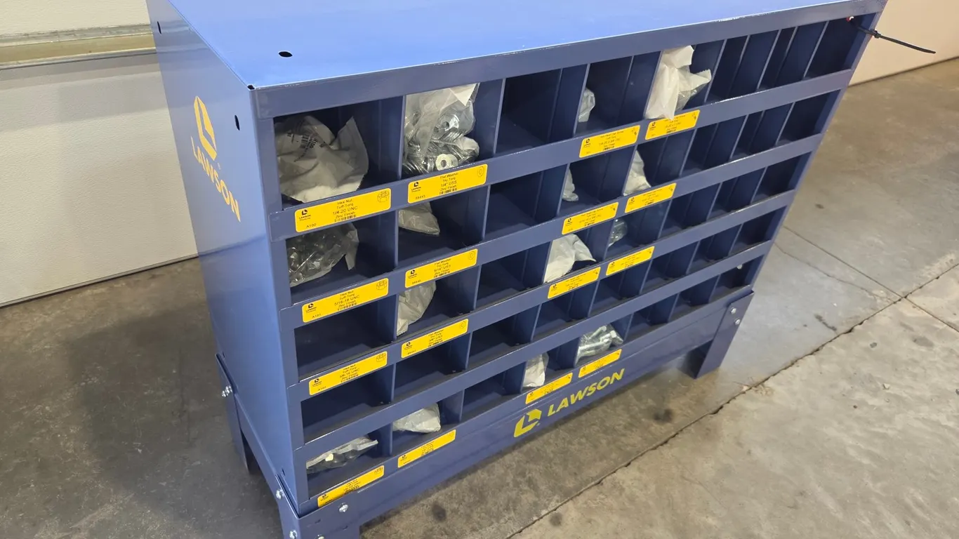 Unused Lawson SAE Bolt Bin (1425) Pcs Tuff-Torq Grade 8