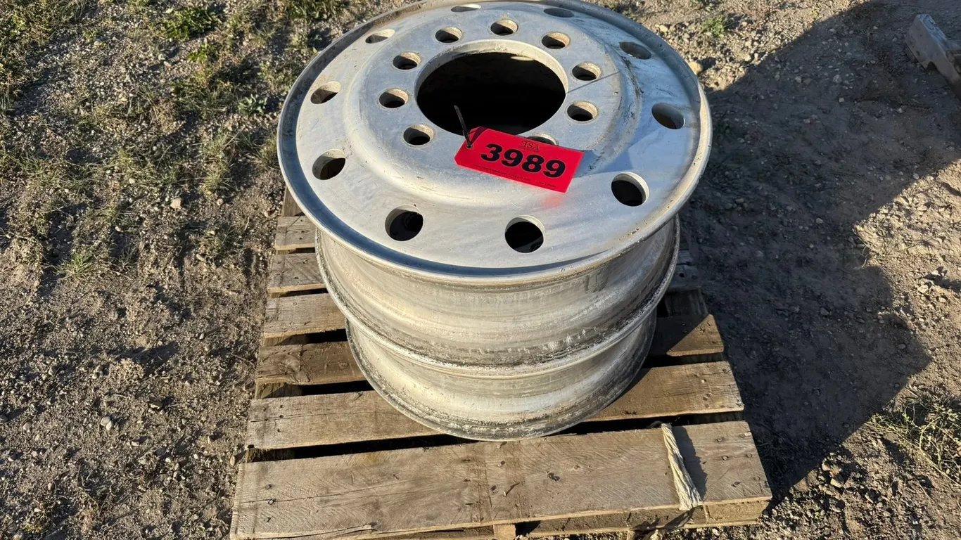(2) Used 10 Bolt Wheels