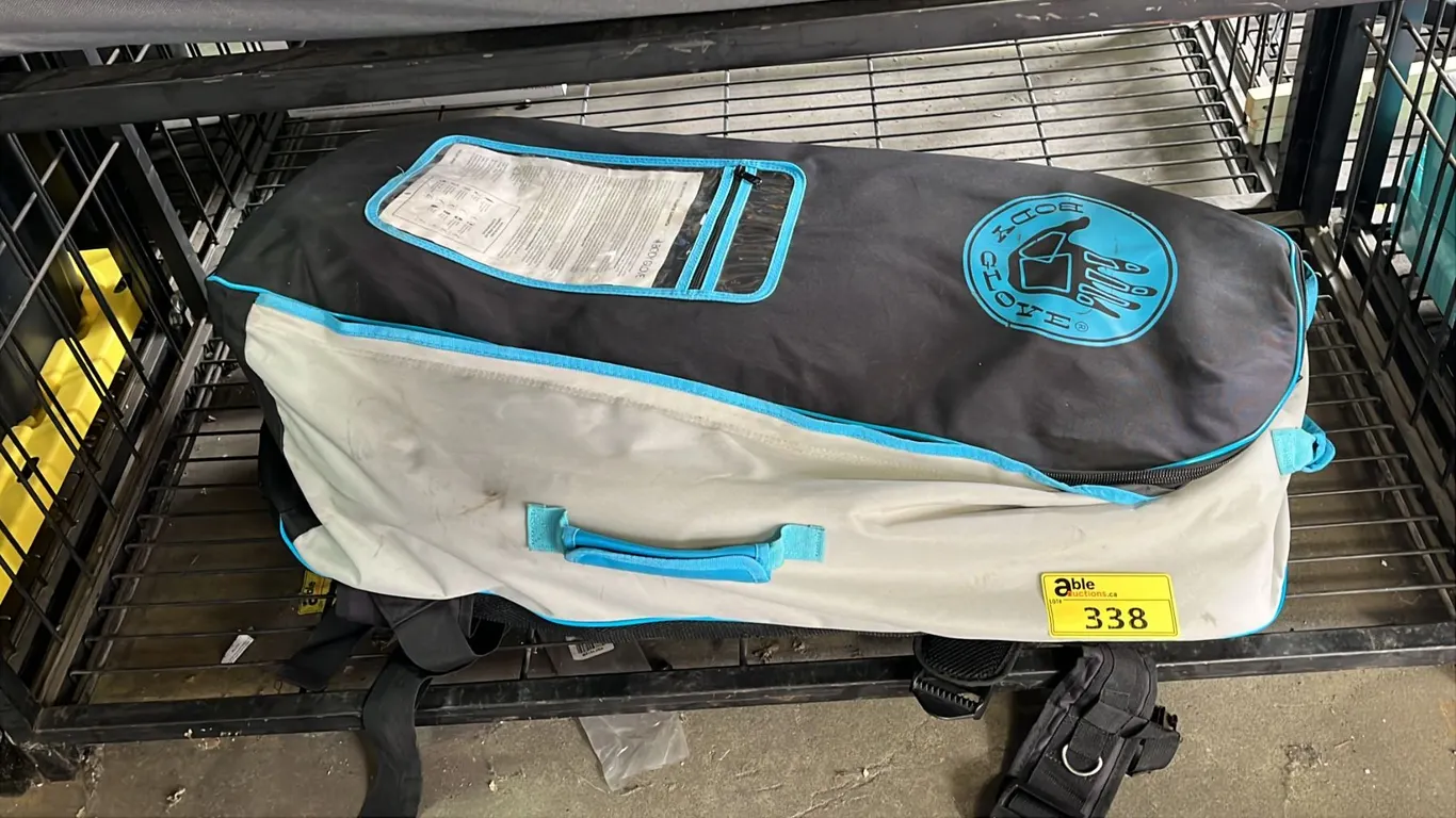 BODY GLOVE INFLATABLE PADDLE BOARD IN CANVAS CARRY CASE
