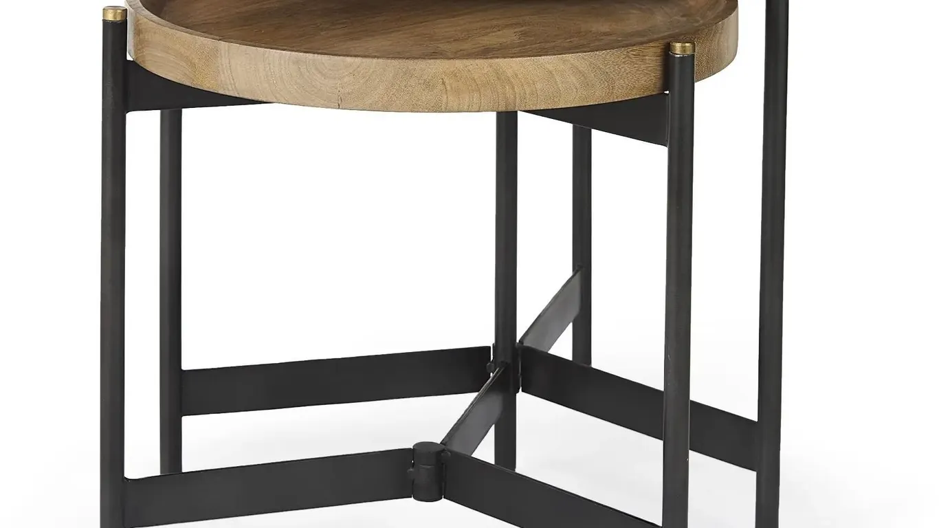 *NEW READY TO ASSEMBLE* MERCANA MARQUISA 2 PIECE NESTING TABLES