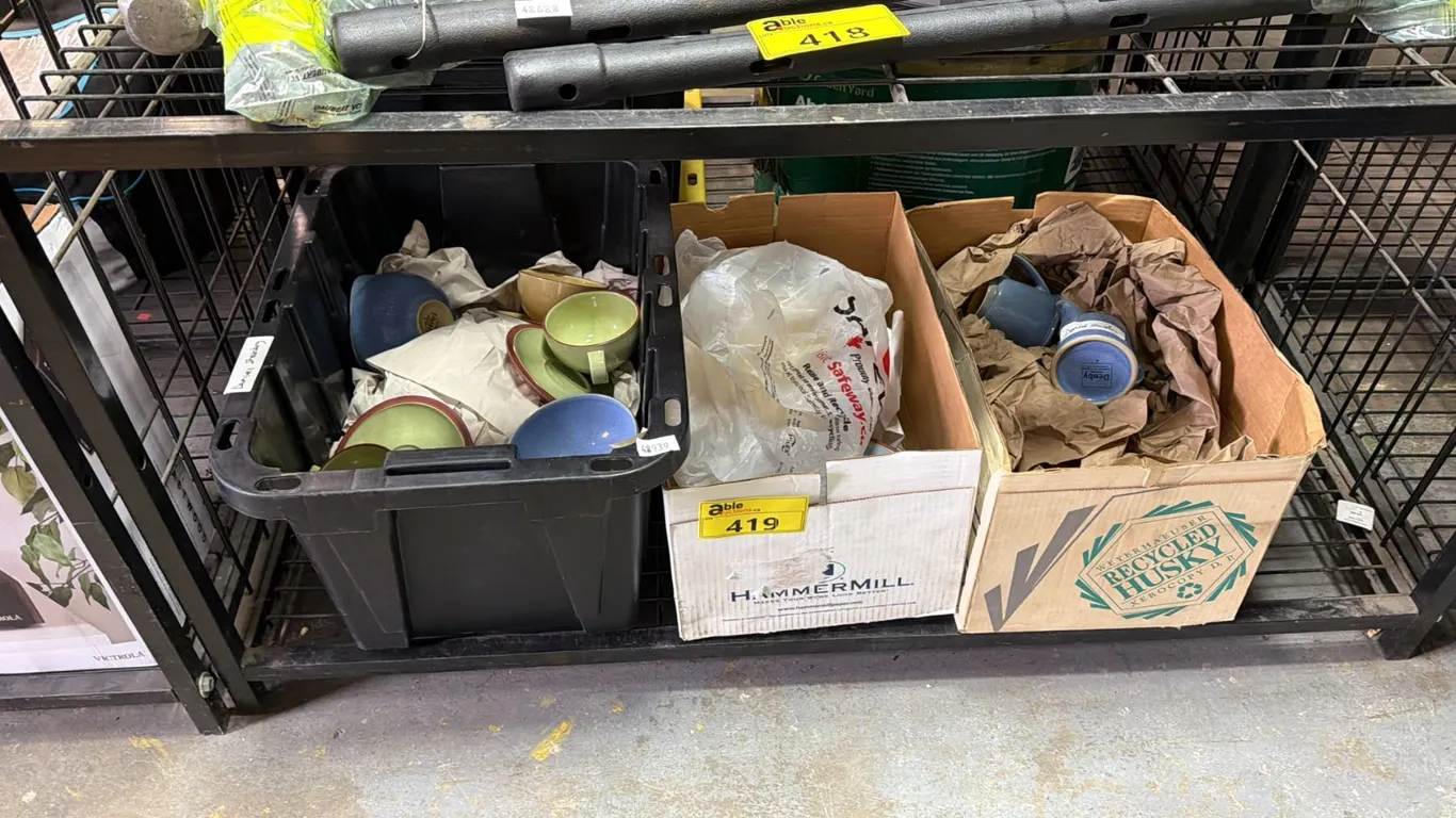 3 BOXES OF ASSORTED DISHWARE