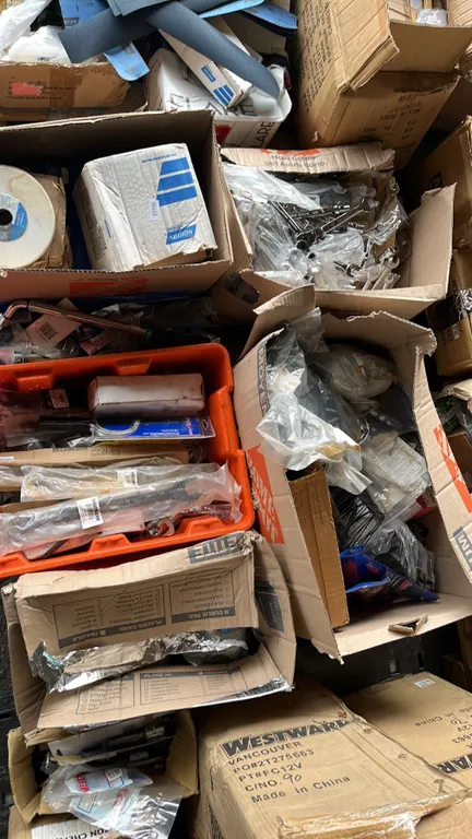 PALLET OF ASSORTED *NEW* WESTWARD GRINDING DISCS, WRENCHES & MORE *MUST TAKE ALL*