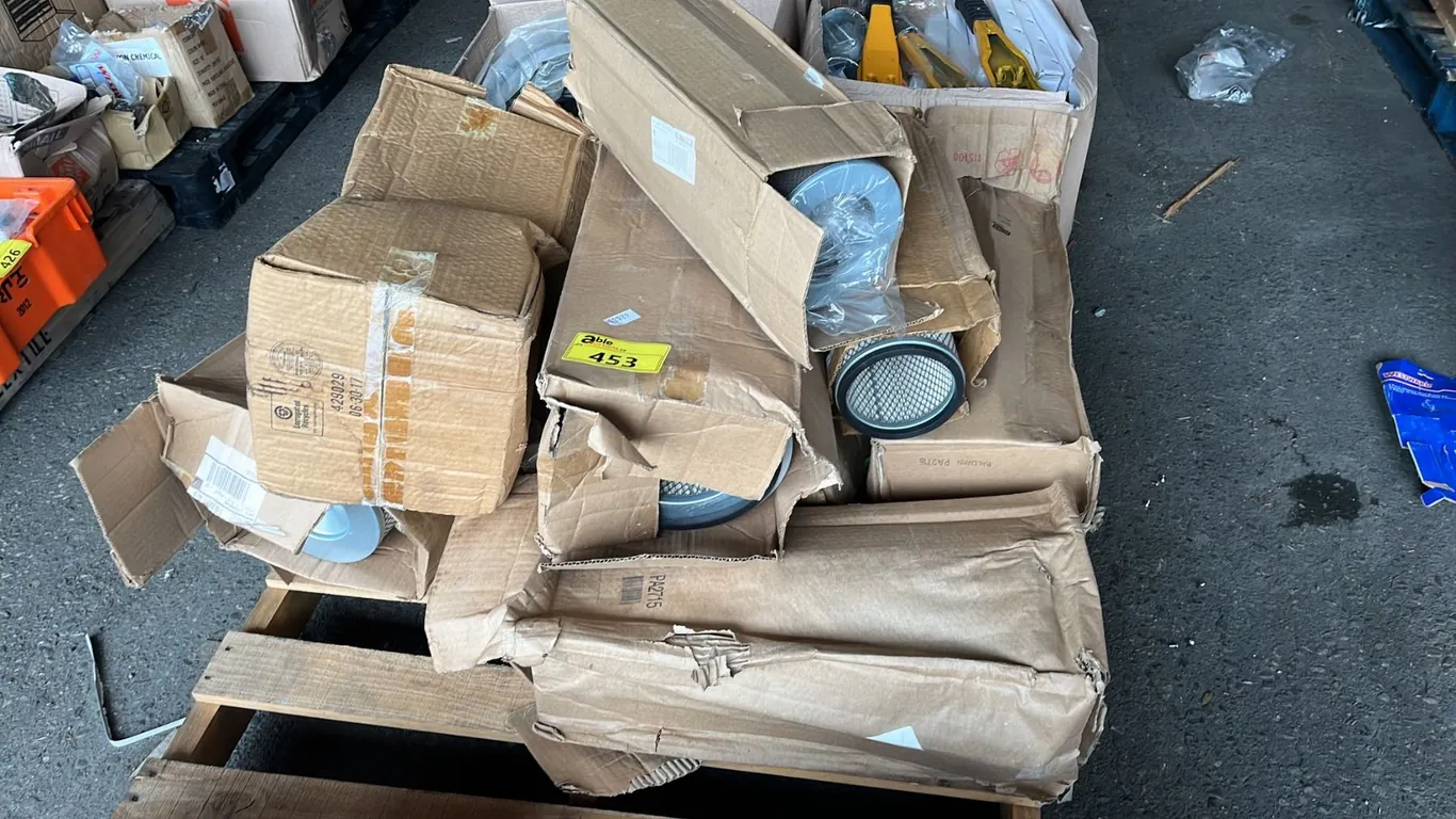 PALLET OF ASSORTED AIR FILTERS *MUST TAKE ALL*