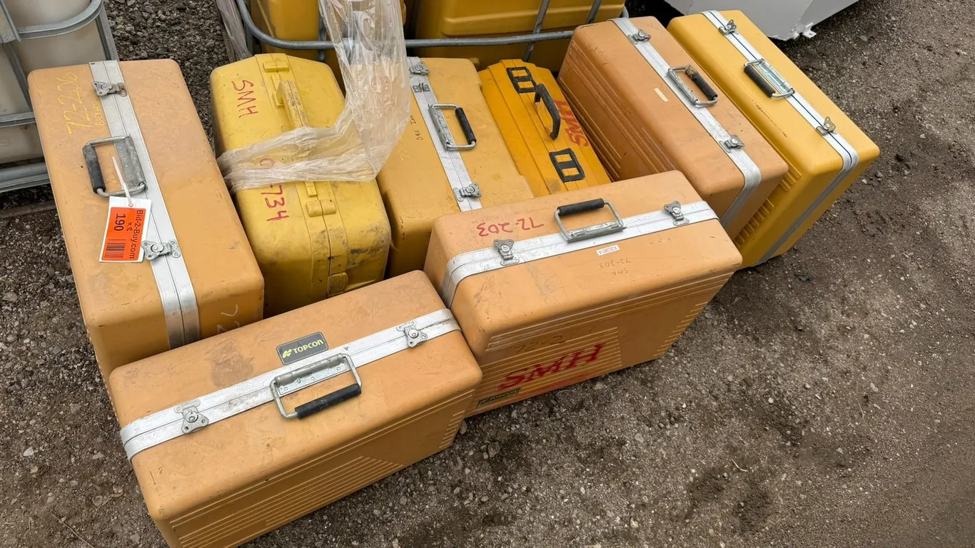 (8) Empty Equipment Cases