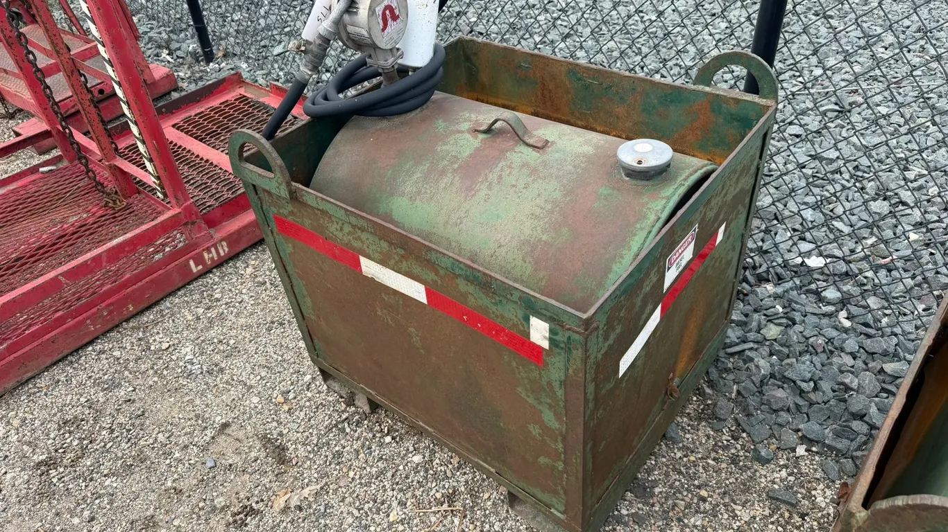 Diesel Fuel Tank with Fill Rite Rotary Pump