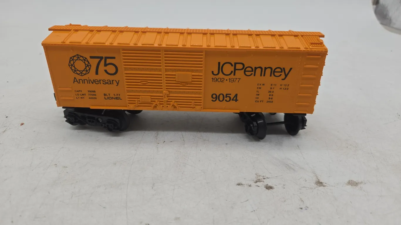 Vintage Lionel JCPenney's 75th anniversary boxcar number 69054