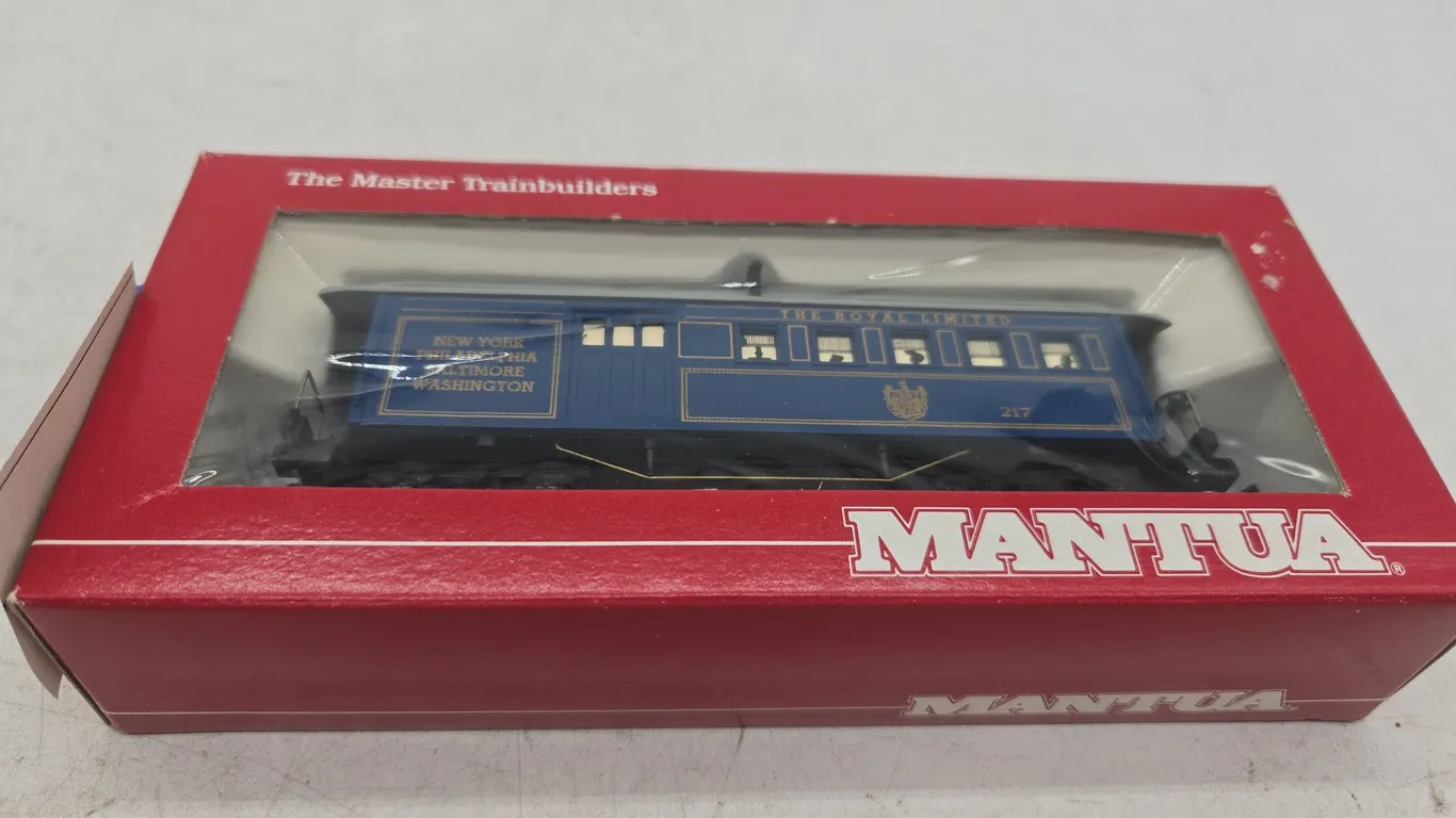 Vintage Manitou HO scale Baltimore and Ohio passenger car, new inbox