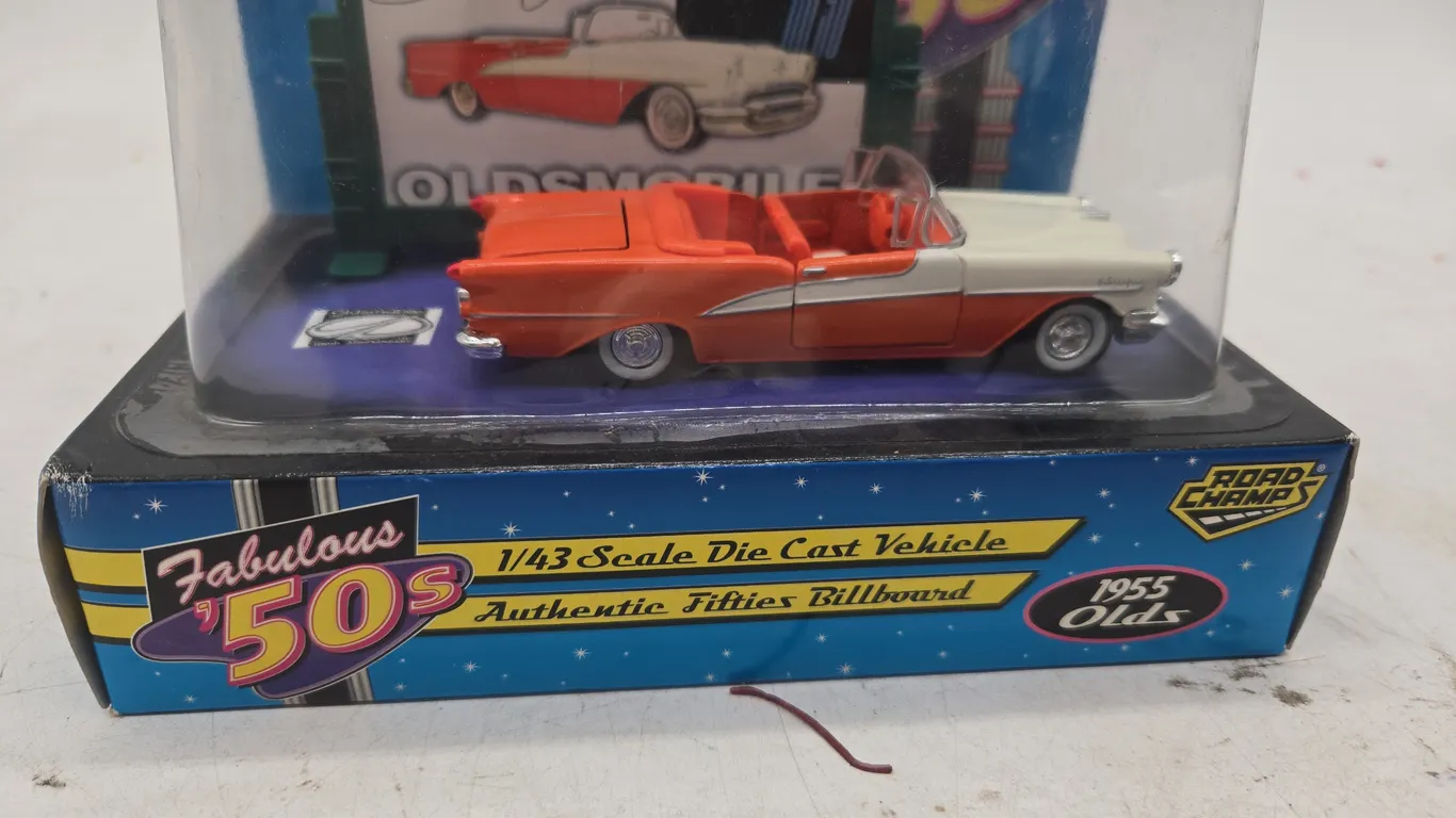Vintage road champs 1955 Oldsmobile Starfire convertible new inbox