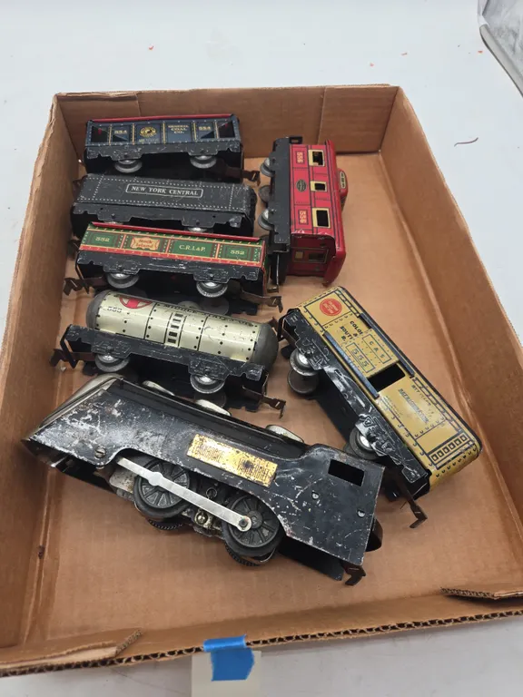 Vintage 1940's marxs brand commodore Vanderbilt train set