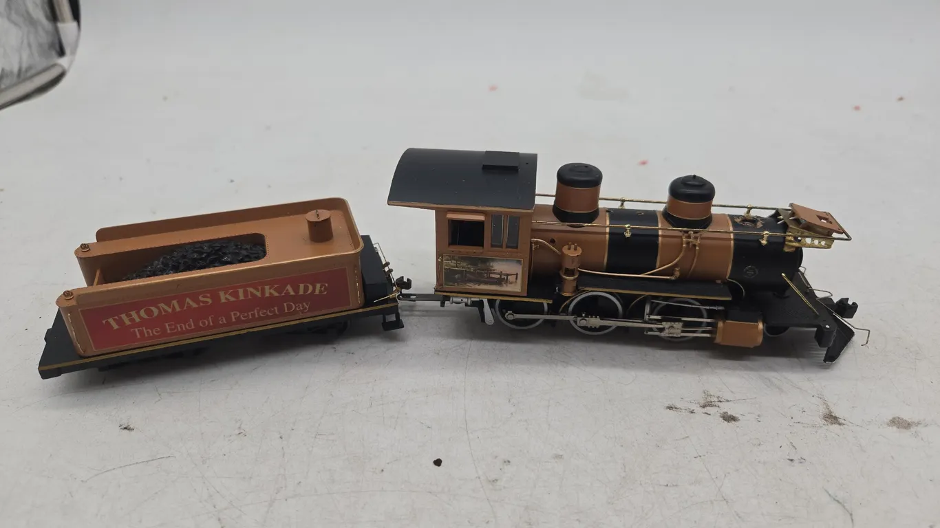 Vintage Thomas kinkade locomotive and tender combination