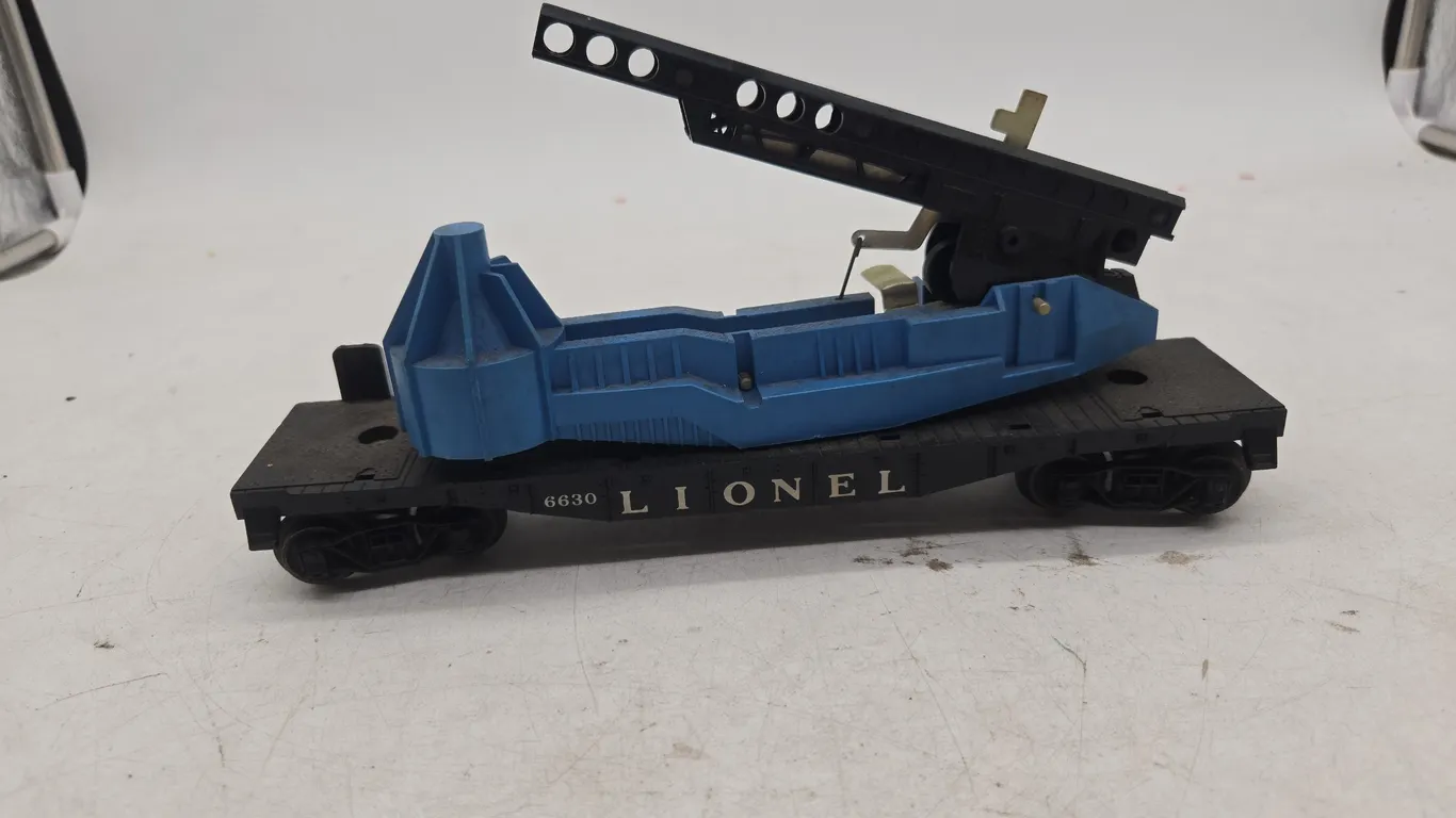 Vintage Lionel number 6630 missile launching car