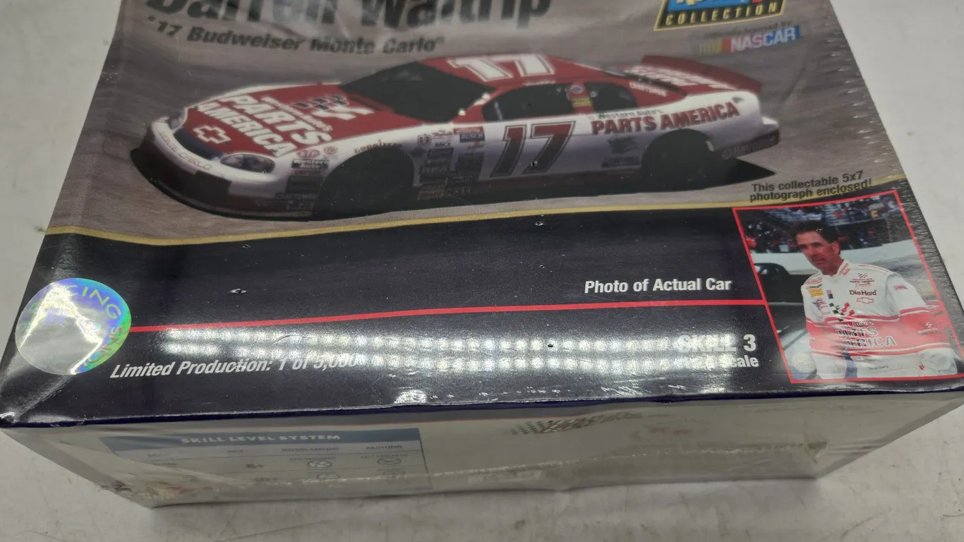 Vintage Ravel Darrell waltrip Budweiser Monte Carlo model new inbox