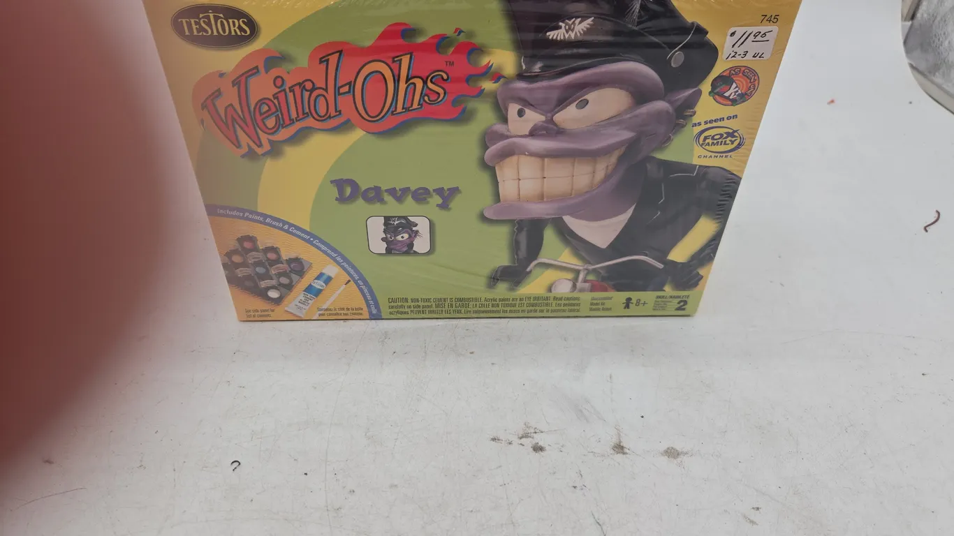 Vintage testers brand weirdos Davey model new in box