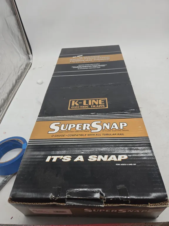 Vintage k line brand super snap 96-in curves new in box