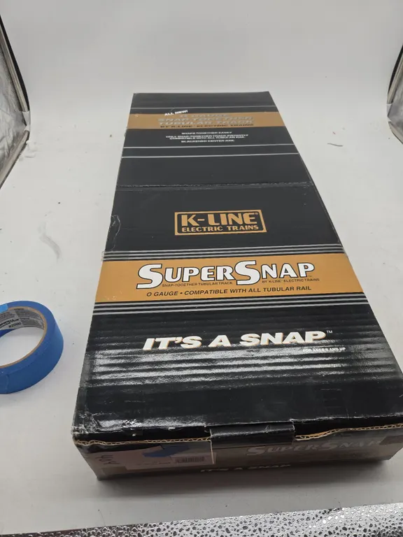 Vintage k line brand super snap 120 in curve new in box