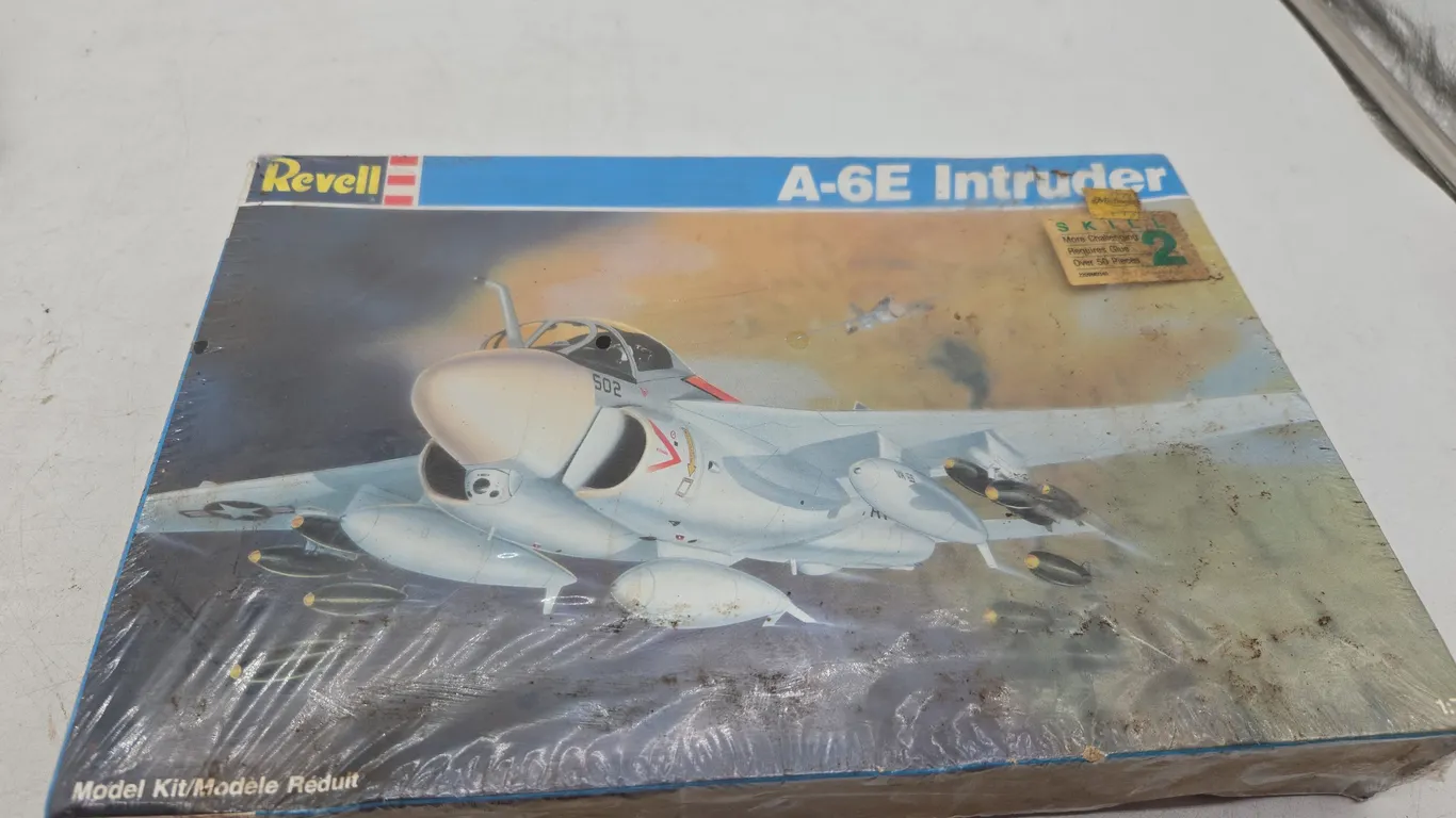 Vintage Ravel a6e intruder airplane model new in box