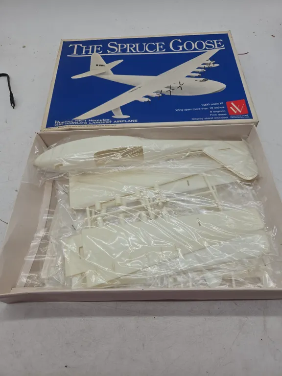 Vintage wrather Port properties the spruce goose airplane model new in box