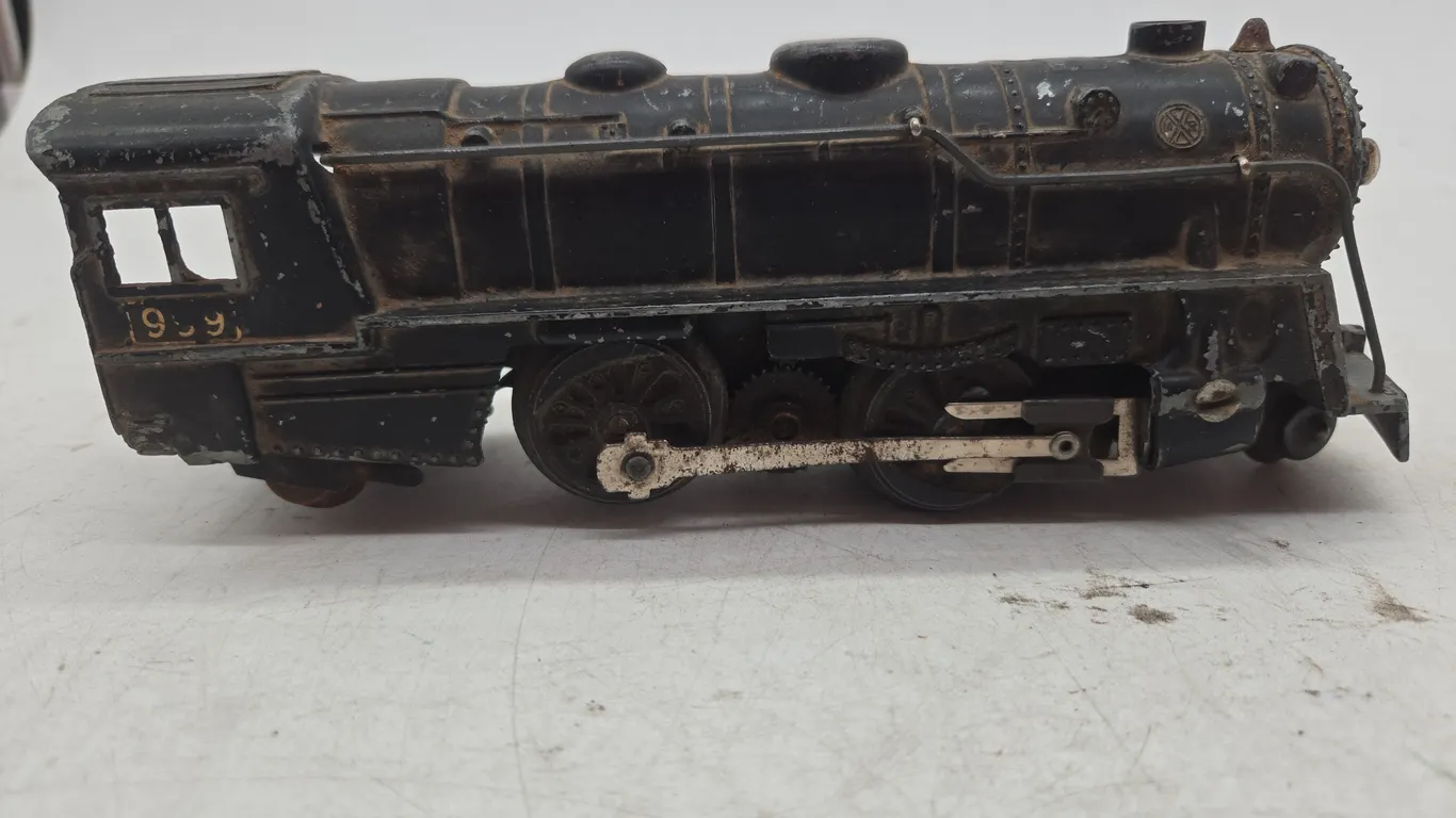 Vintage marxs Brand number 999 steam engine locomotive