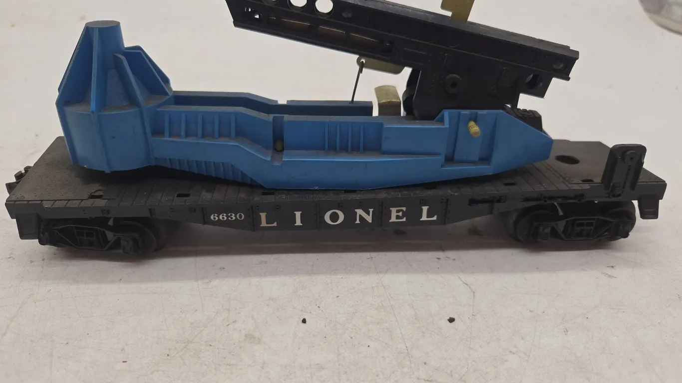 Vintage Lionel number 6630 missile launching car